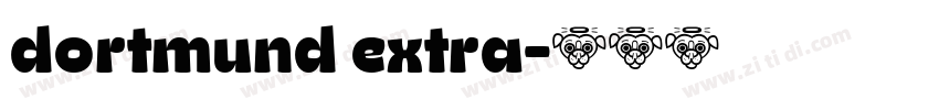 dortmund extra字体转换
